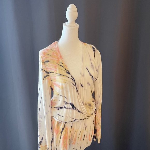 Women's Tie-Dye Jumpsuit - Multicolor - Picture 1 of 1